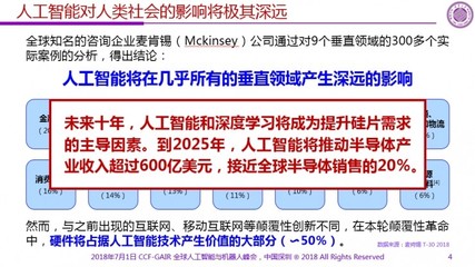 清華大學魏少軍教授 解碼真正的通用人工智能芯片 | CCF-GAIR 2018 人工智能公共服務技術咨詢服務